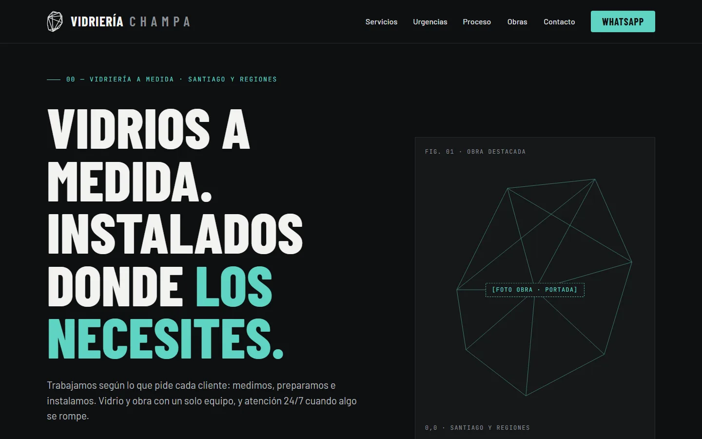 Captura de Vidriería Champa